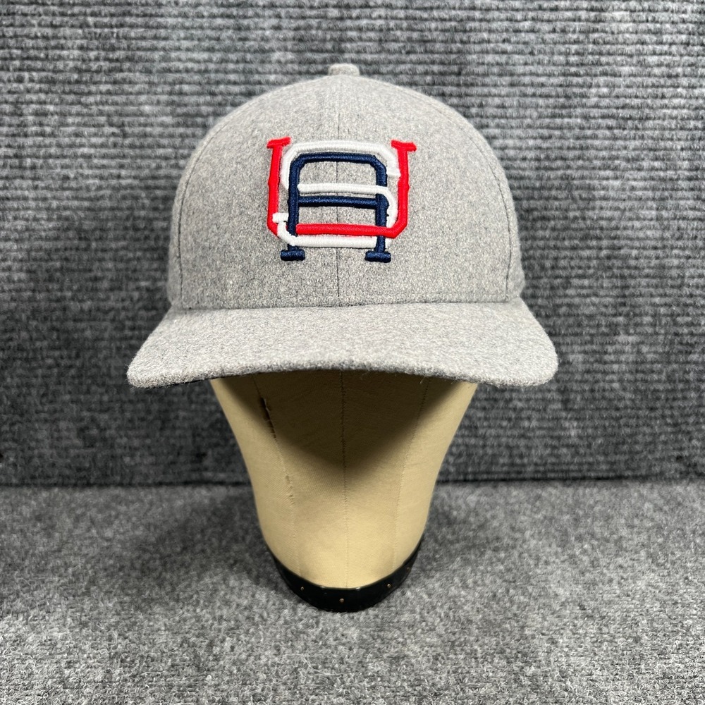 RSVLTS Hat Cap Mens Snap Back Gray Wool‎ USA OSFM Outdoor Vacation Golf Casual